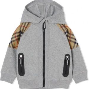Burberry Vintage Check Kid Hoodie Size 12 Y